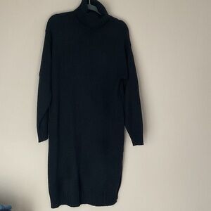 Zenana Outfitters Black Ribbed Sweater